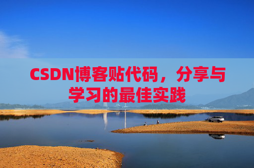 CSDN博客贴代码,分享与学习的最佳实践